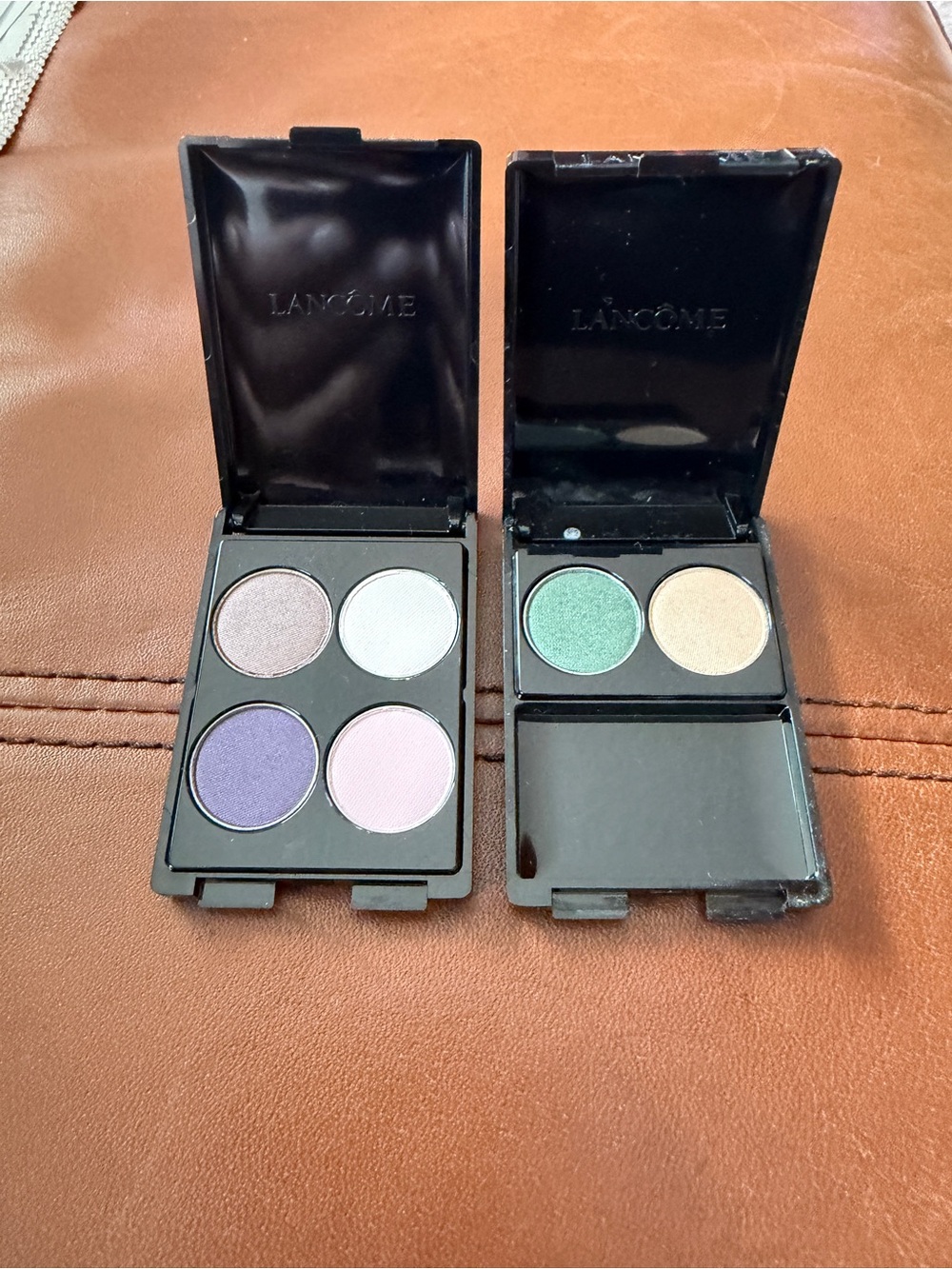 Lancome Eyeshadow Duo & Quad - Purple, Pink, Green, Gold